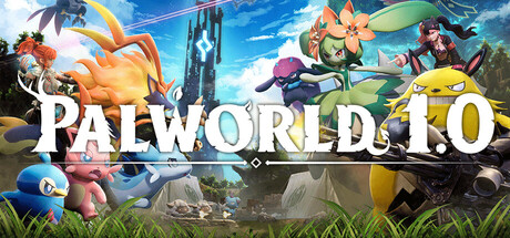 A Palworld landscape